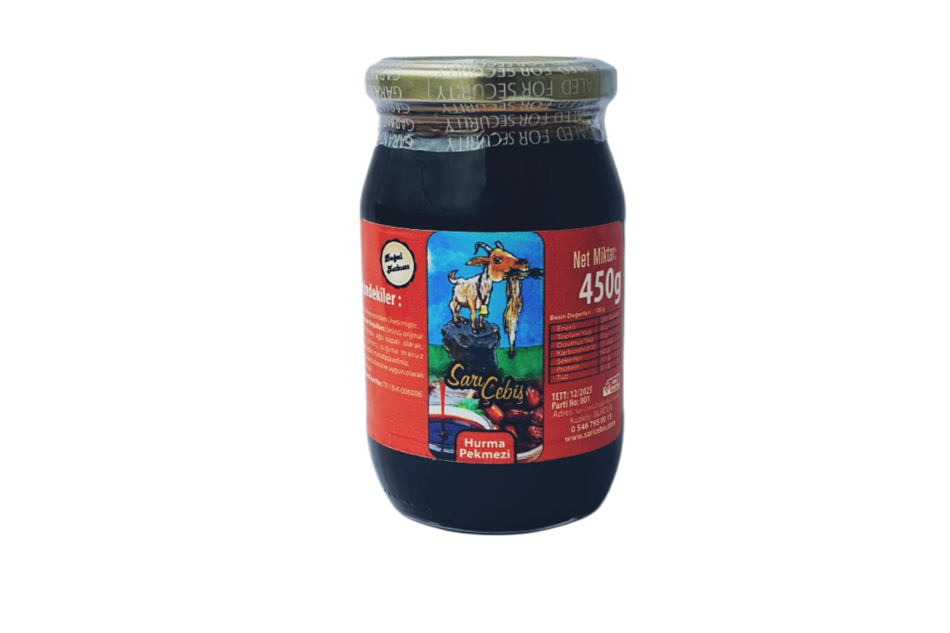 Hurma Pekmezi - 450 GR.